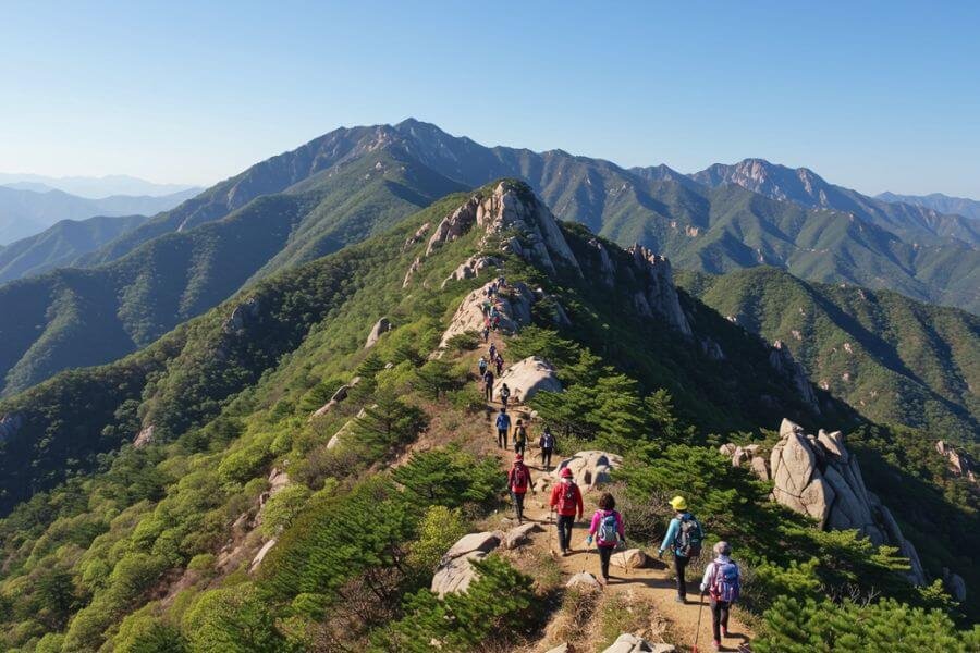 10 most beautiful mountains to hike in south korea in 2025 mister korean