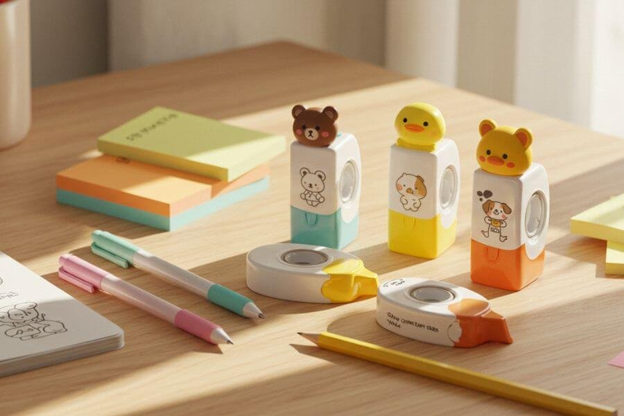 animal themed correction tapes mister korean