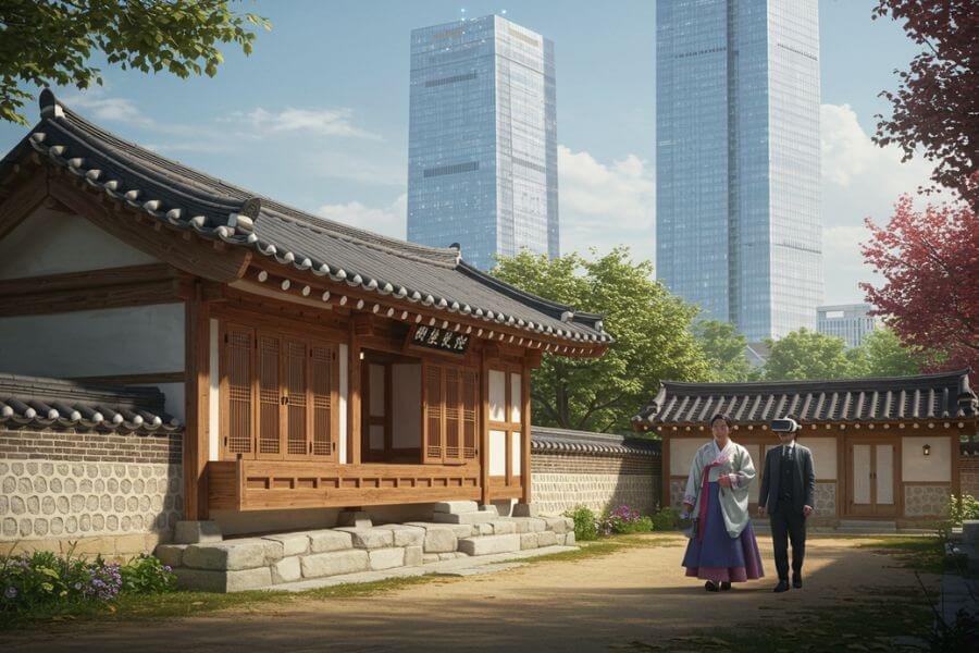 blend of ancient traditions and futuristic innovation mister korean