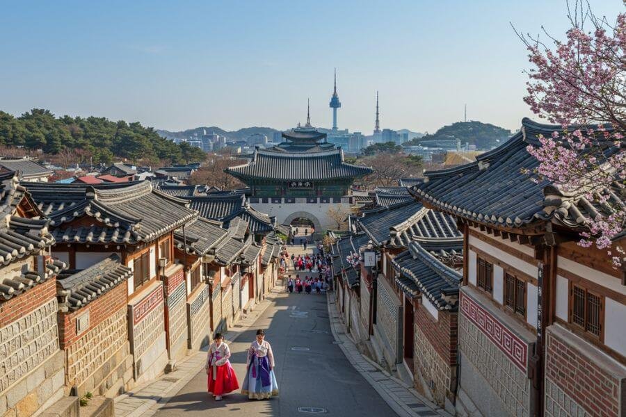 bukchon hanok village seoul mister korean