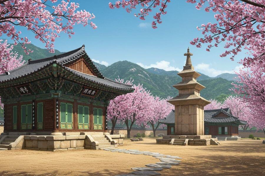 bulguksa temple mister korean