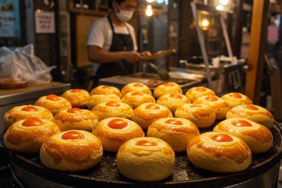 gyeran ppang egg bread mister korean