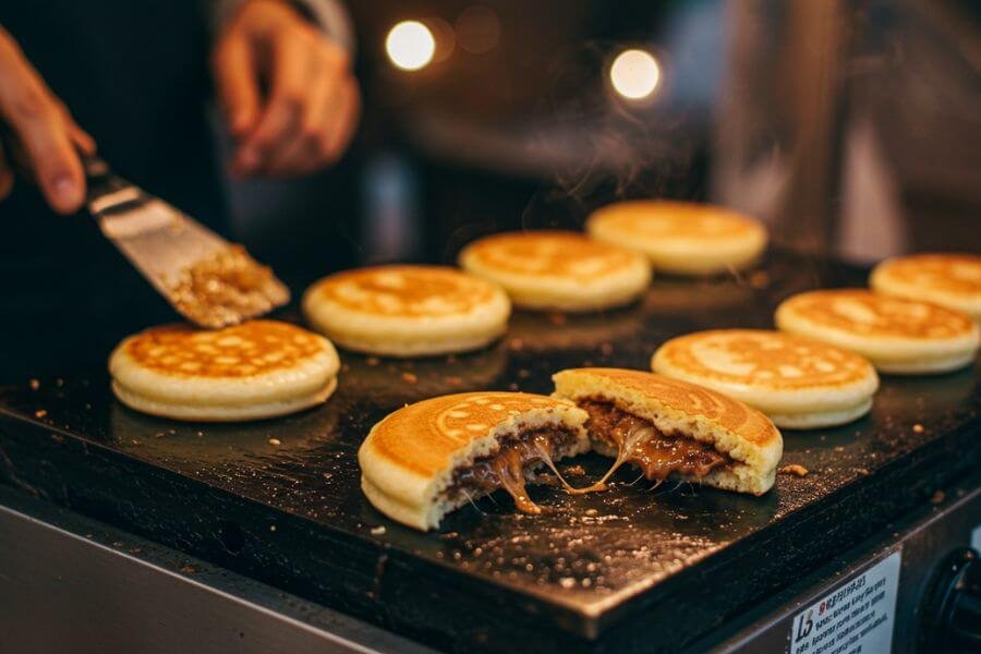 hotteok sweet korean pancakes mister korean