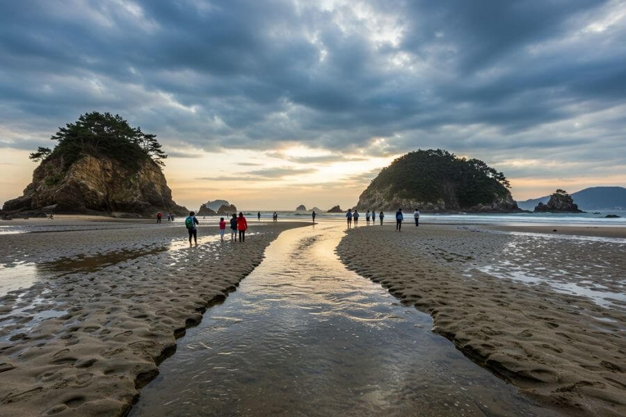 muchangpo beach mister korean