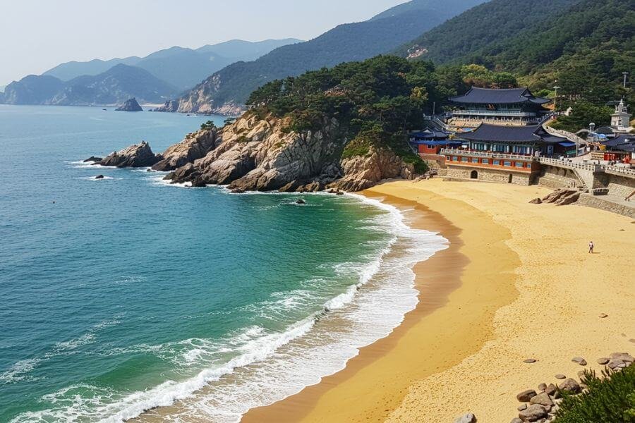 naksan beach mister korean
