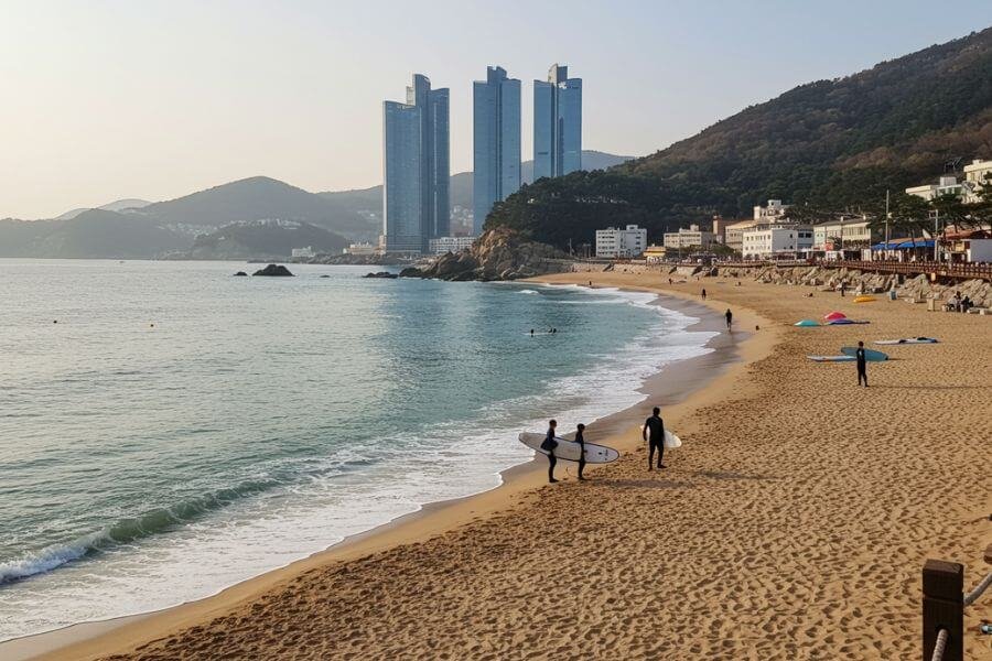 songjeong beach mister korean