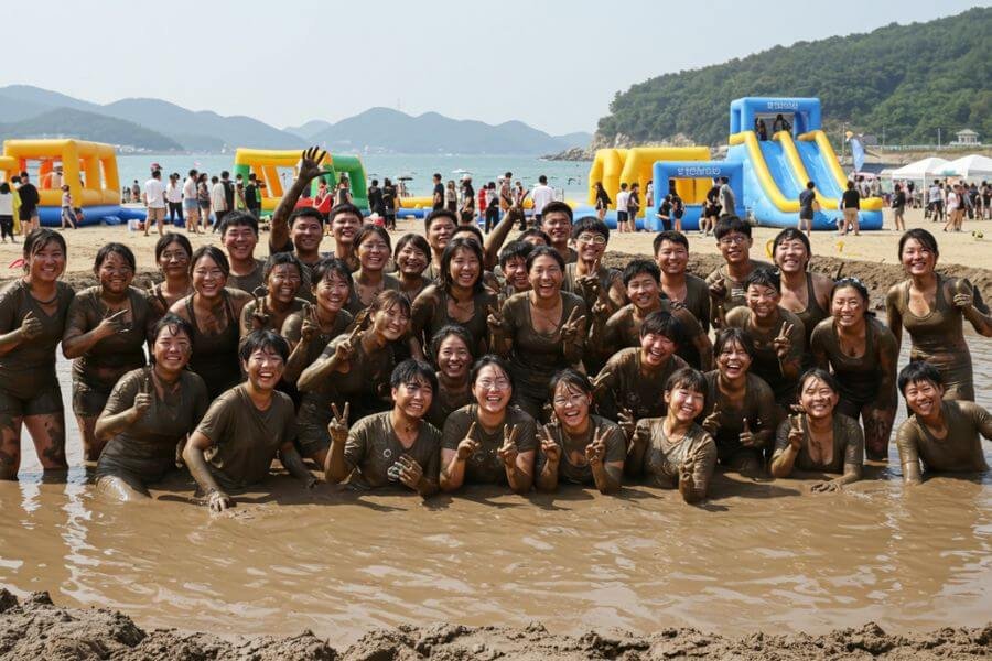 boryeong mud festival 10 most colorful korean festivals to experience in 2025 mister korean