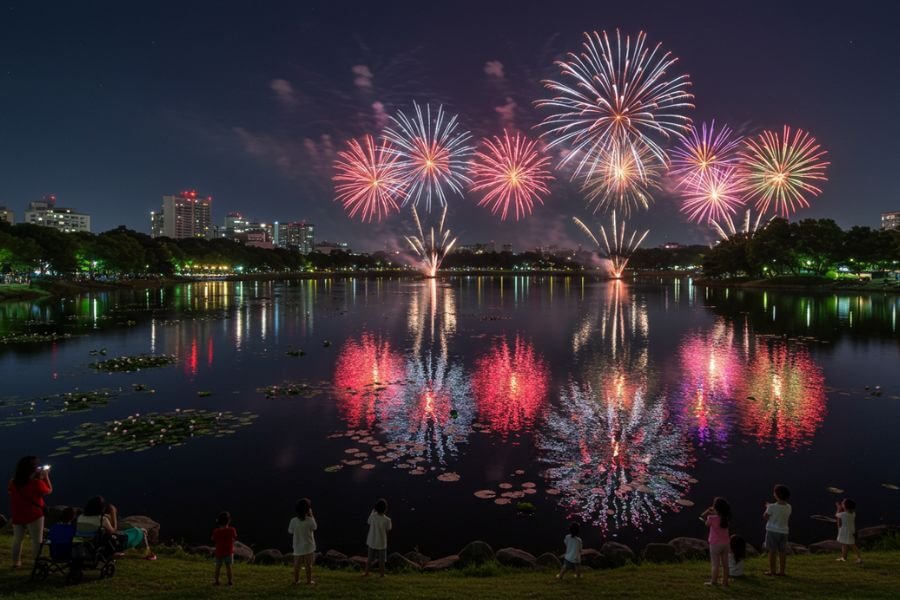 buyeo seodong lotus festival 10 must see fireworks festivals in south korea in 2025 mister korean