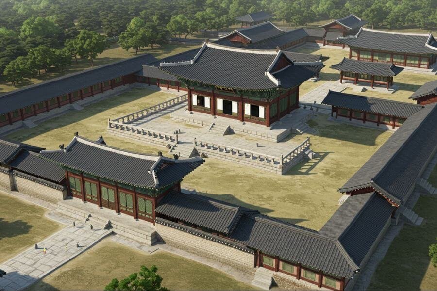 gyeonghuigung palace mister korean