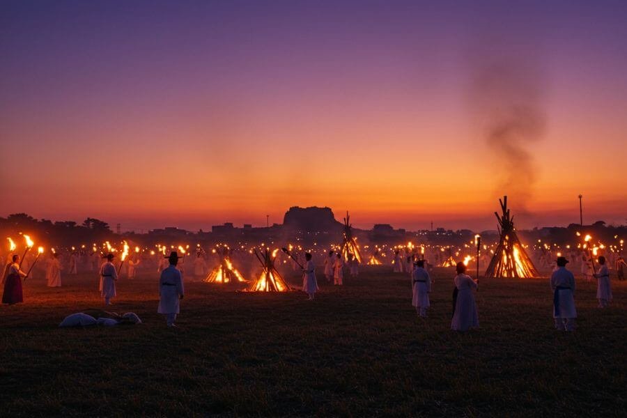 jeju fire festival 10 must see fireworks festivals in south korea in 2025 mister korean