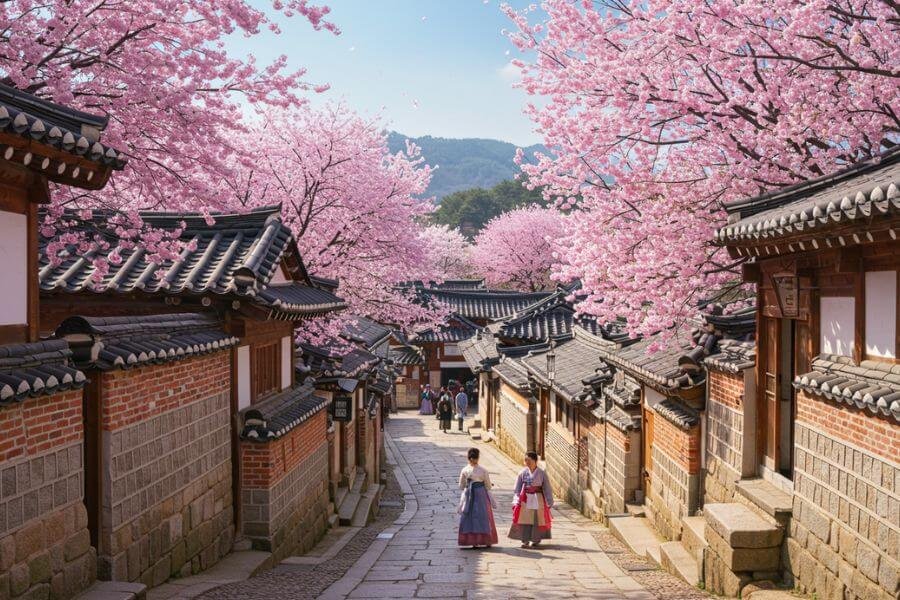 jeonju hanok village 10 best cherry blossom spots in south korea to visit in spring mister korean
