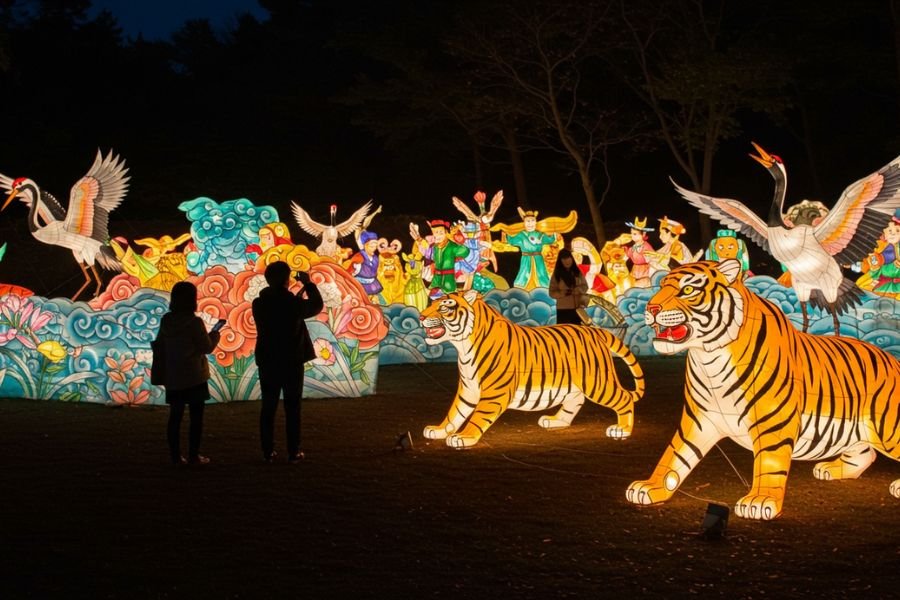 wonju hanji fesstival and lantern display 10 most colorful lantern festivals in south korea mister korean